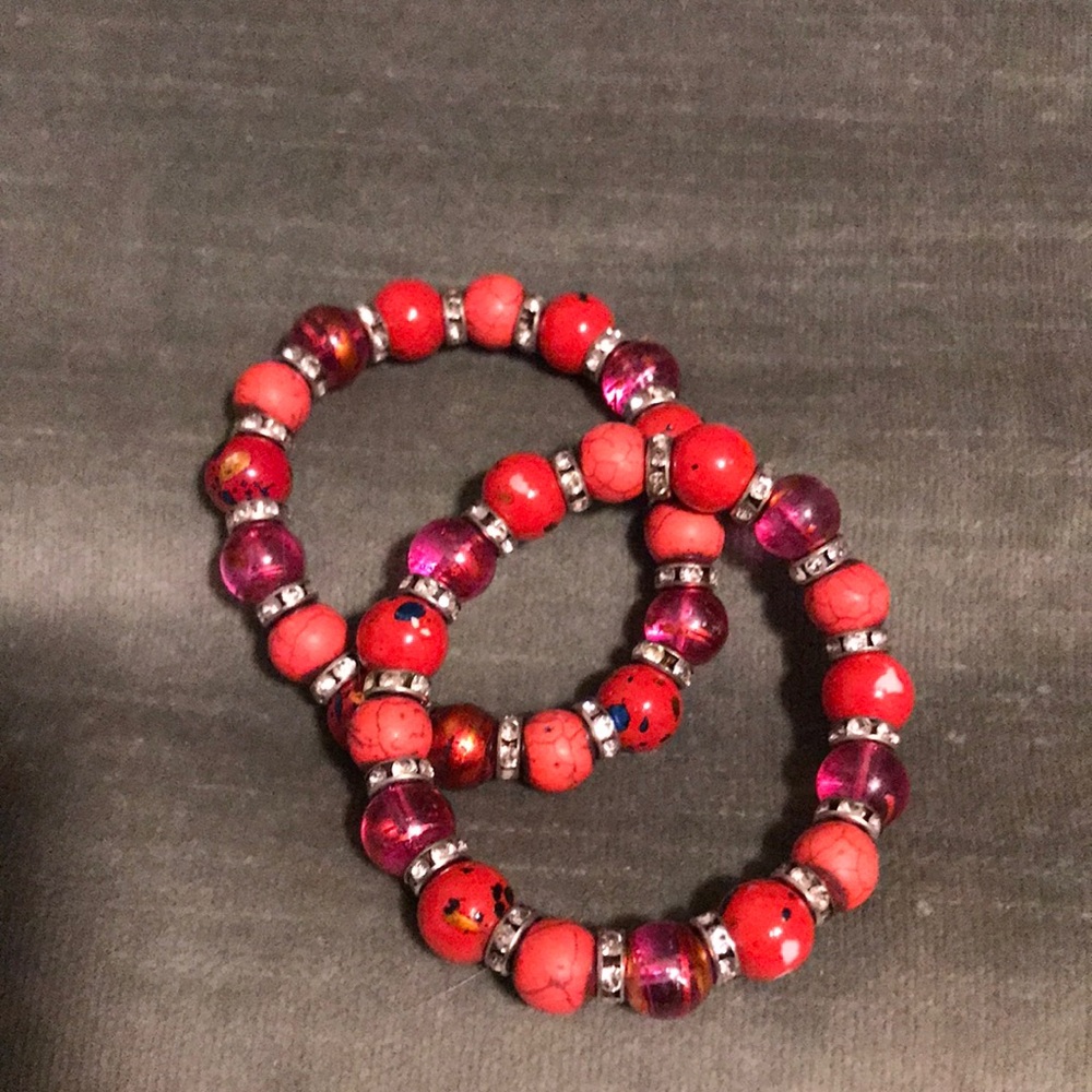 2 Bead bracelets